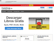 Tablet Screenshot of exitosepub.com